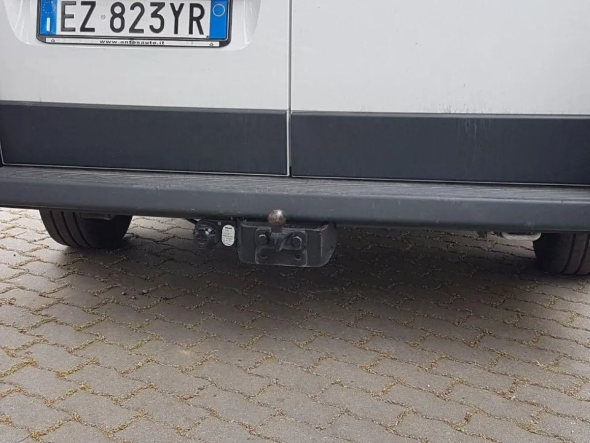 gancio da traino di un furgone