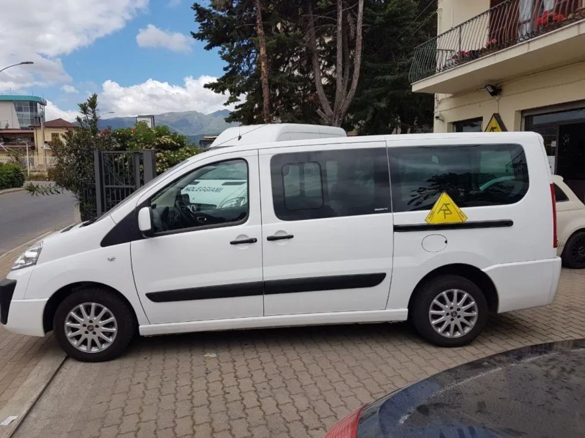 minivan bianco