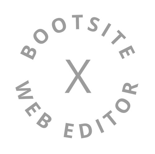 Ein Logo für einen Web-Editor mit einem Kreuz in der Mitte.