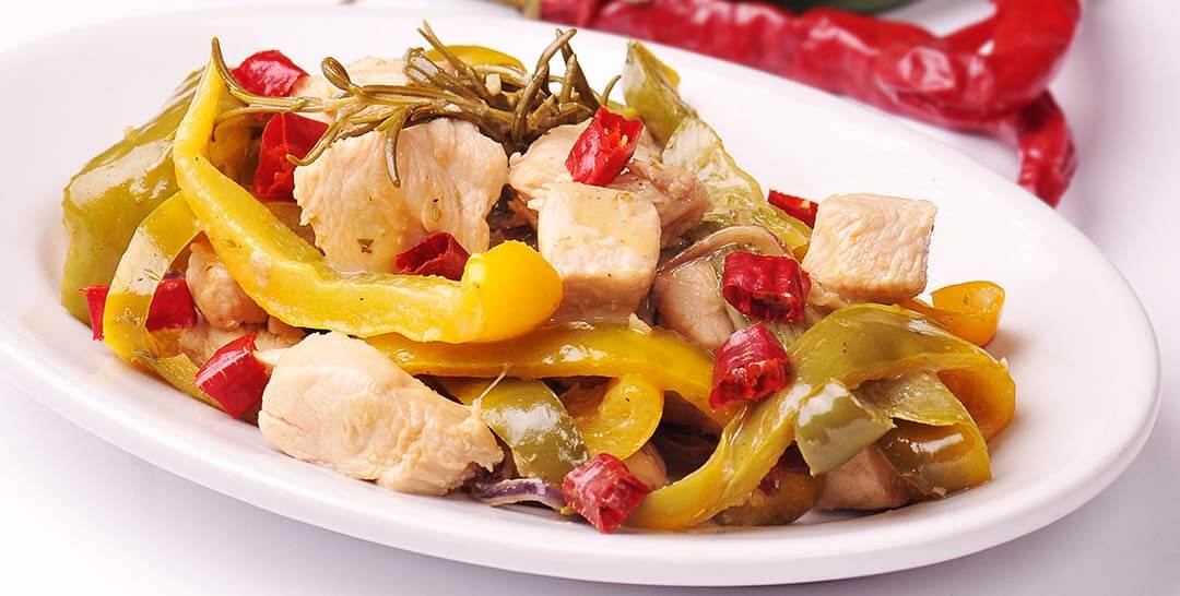 Gezonde Mexicaanse Groente Salade met Kip Recept Gewichtsbeheersing van A tot Z