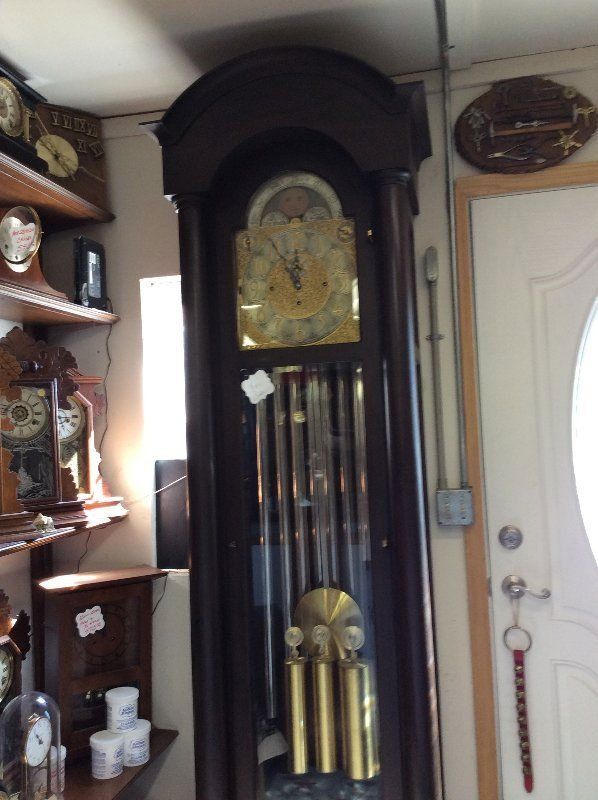 Herschede 9 Tube Chiming Floor Clock — Sunbury, OH — Professional Clock Services Inc