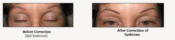 Before and after correction — Makeup Salon in Appleton, WI Before and after correction — Makeup Salon in Appleton, WI
