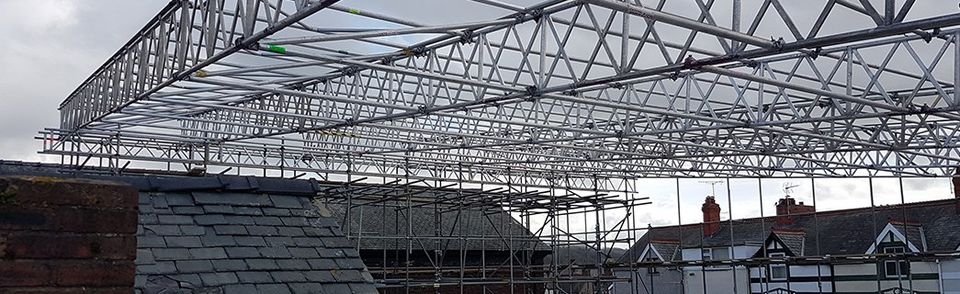Industrial scaffolding