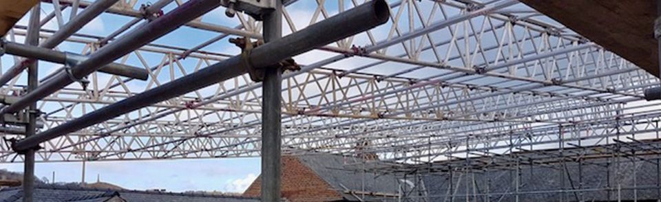 Retail industry scaffolding