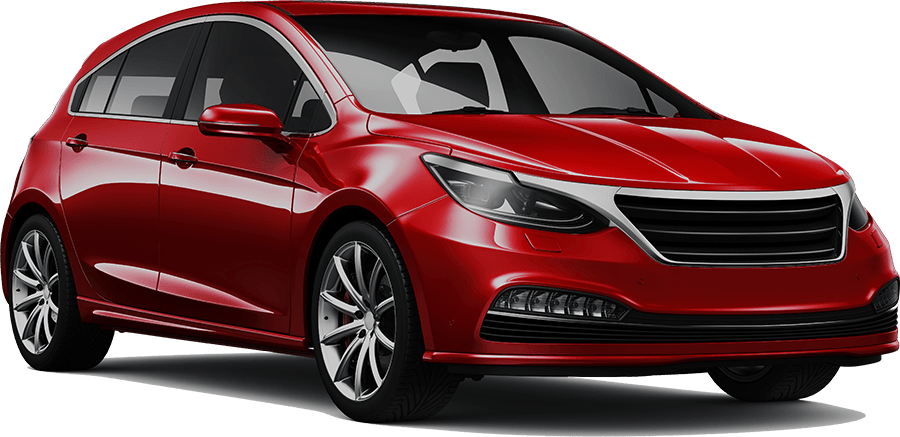 Auto Repair Shop — Red Sports Car in Modesto, CA