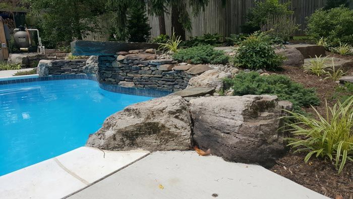 Pool Stone Work — Red Lion, PA — Garden Creations LLC