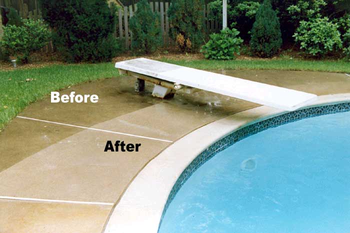 Pressure Cleaning Pool Decking — Melbourne, Florida — A Absolute Mobile Auto Detailing