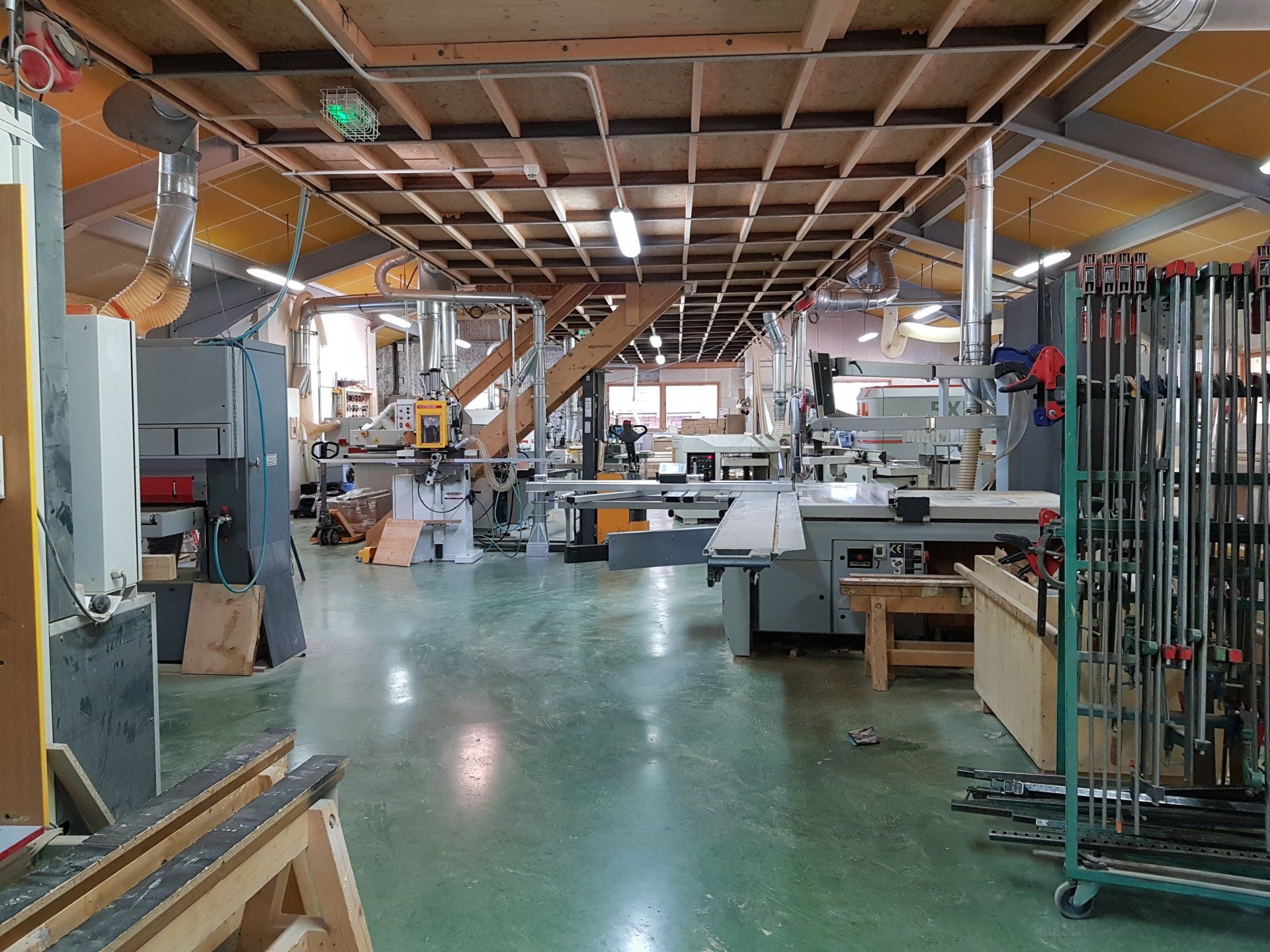 Atelier vu de l'intérieur
