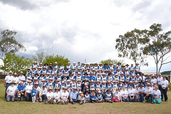Participants at the QLD Limousin Youth Camp