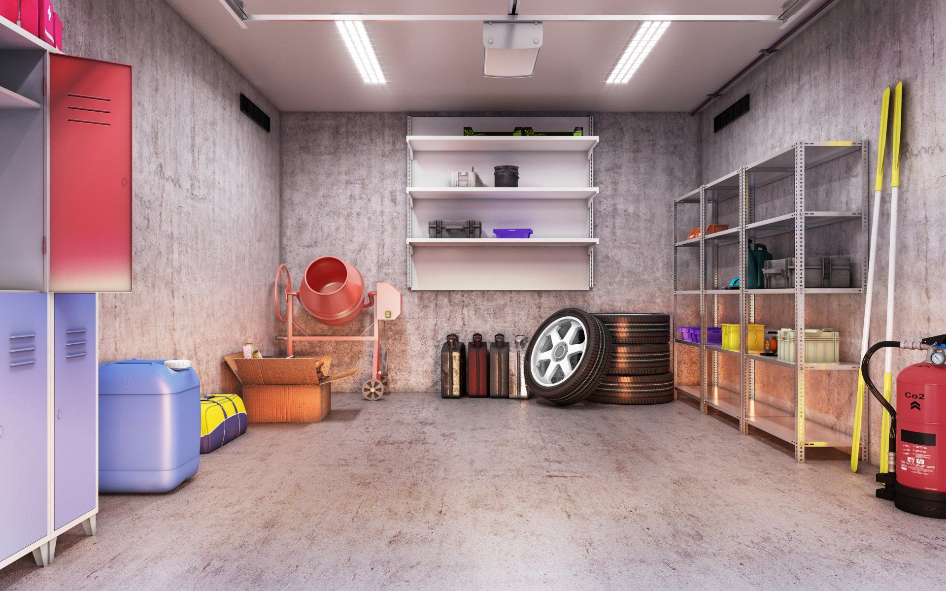 Garage Interior — Jefferson, GA — Keith Porter Specialties