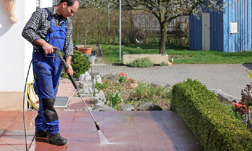 Driveway cleaning