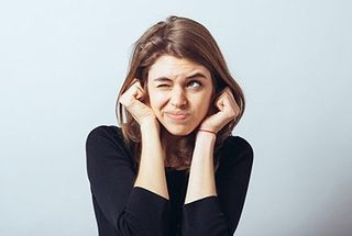 Woman Irritating to Loud Sounds — A Child's Dream Woman Irritating to Loud Sounds — A Child's Dream