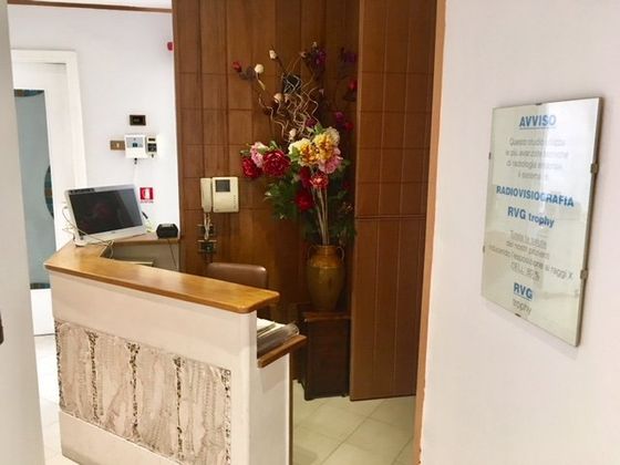 sala dello studio dentistico Meola di Napoli