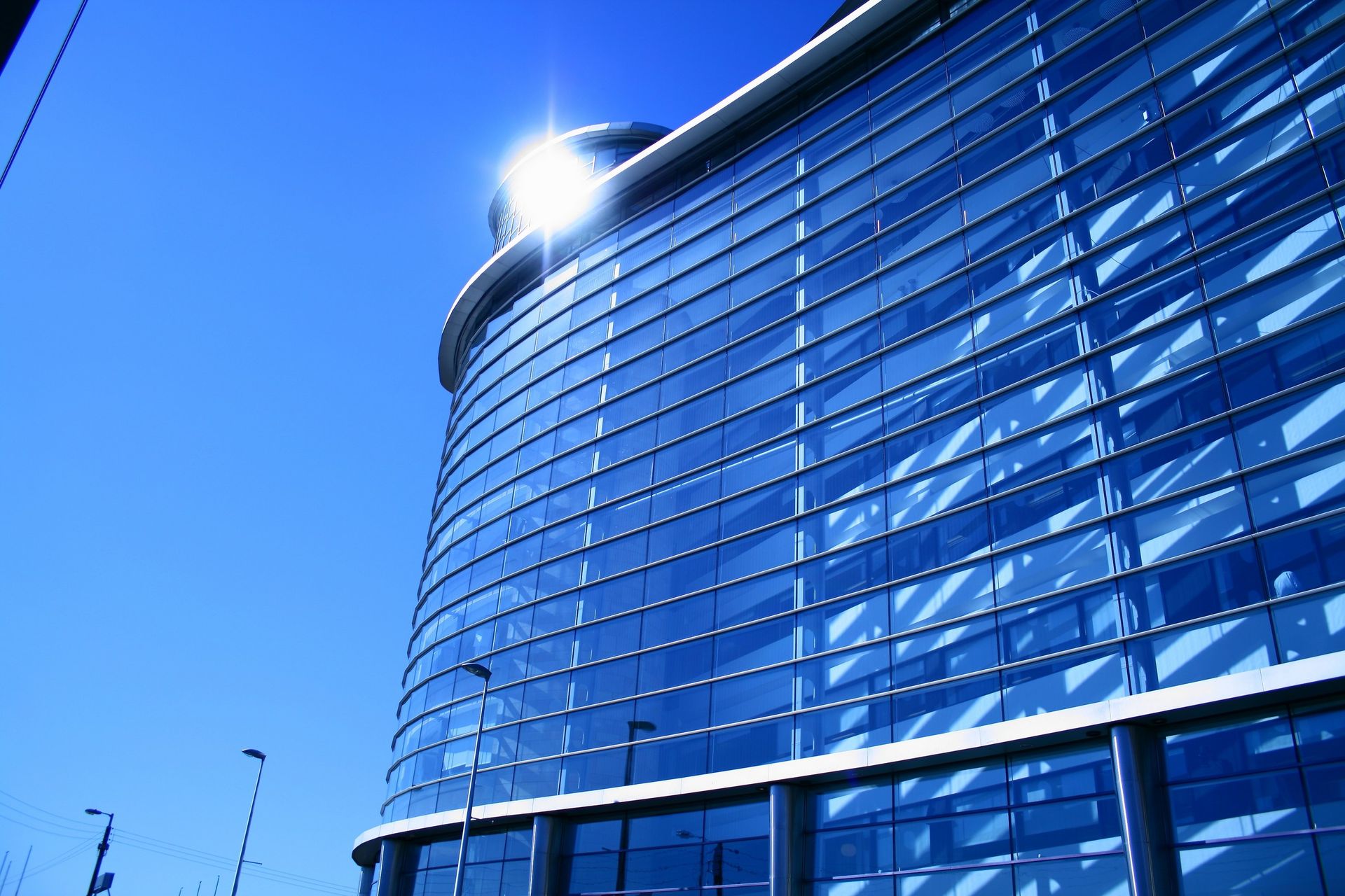 Curved Glass - Modern Building