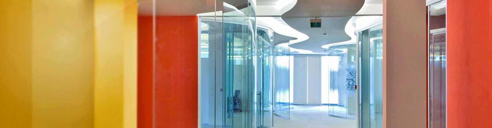 Curved Glass - Partitions