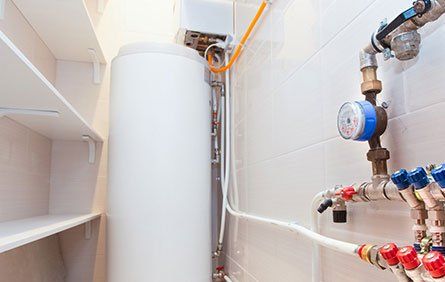 Water Heater Installation — Newly Installed Water Heater Tank in Everett, WA Water Heater Installation — Newly Installed Water Heater Tank in Everett, WA