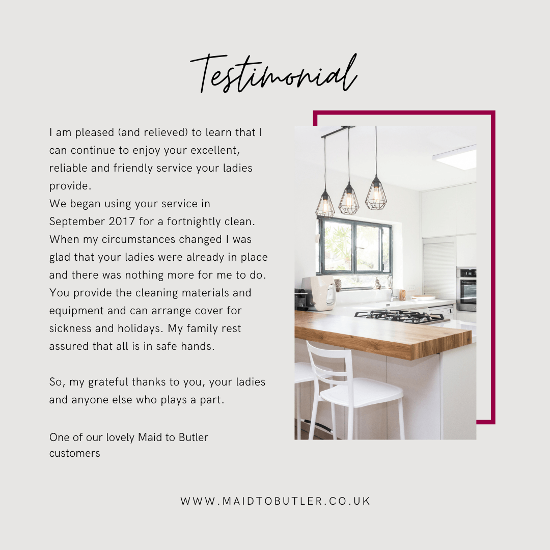 Cleaning Maid to Butler Cleaning Services