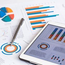 analysing graph in the tablet