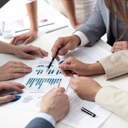 financial data graphs