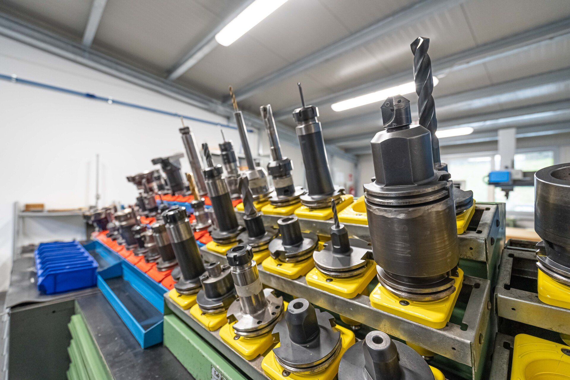 metal carpentry workshop for machining
