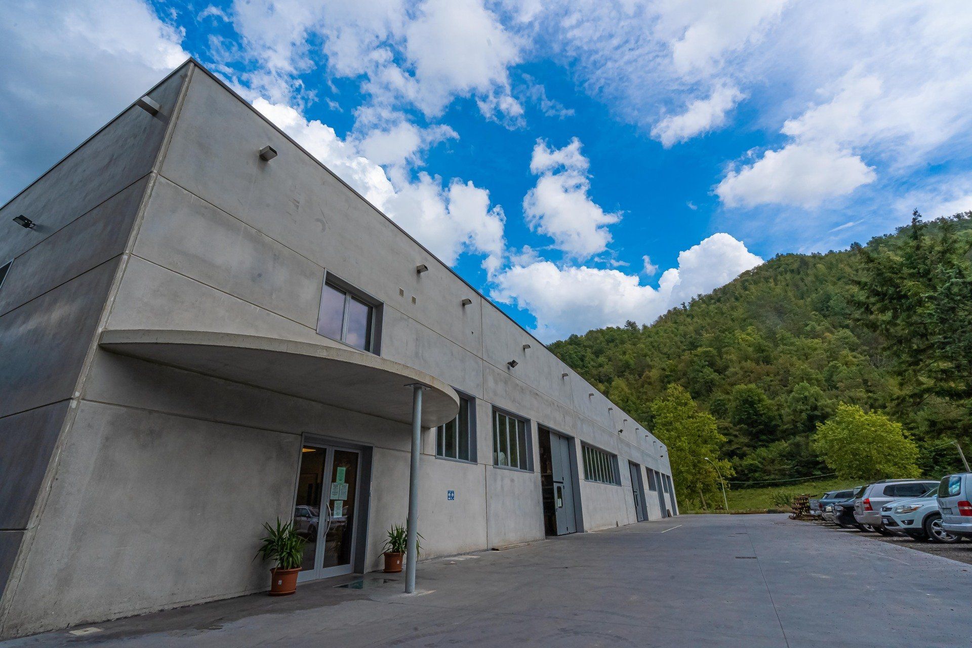 esterno delll'officina di tornitura