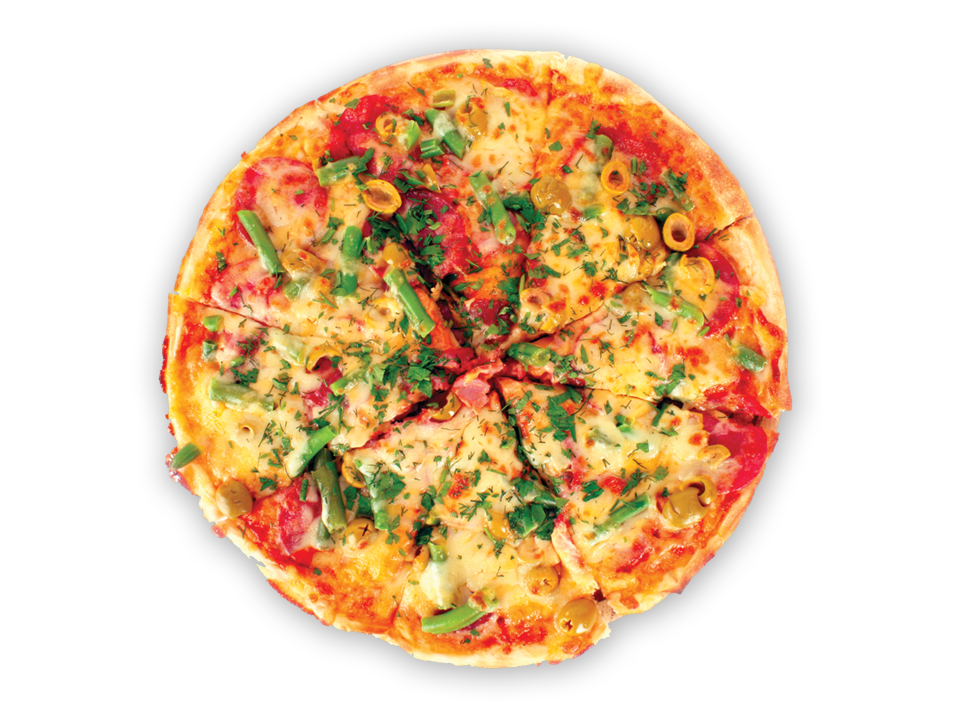 cheese and tomato pizza