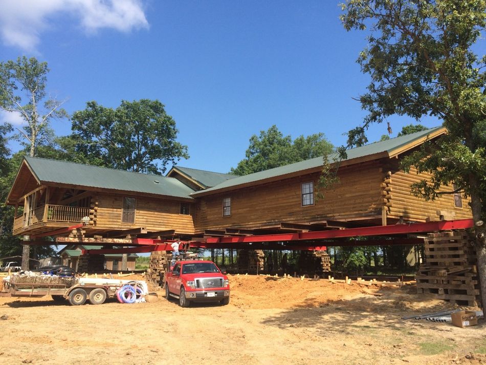 Building Support Process — Brandon, MS — Means House Moving Inc.