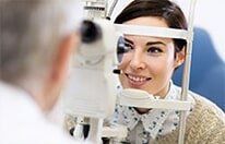 Optometrist Doing Sight Testing - Eye Care in Rocky Mount, NC Optometrist Doing Sight Testing - Eye Care in Rocky Mount, NC