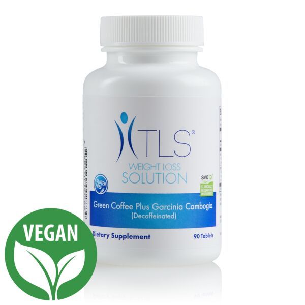 A white bottle of tls weight loss solution