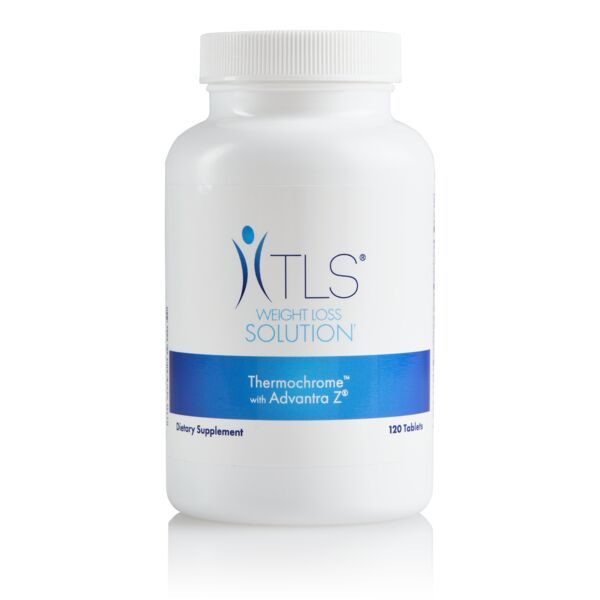 A white bottle of tls weight loss solution
