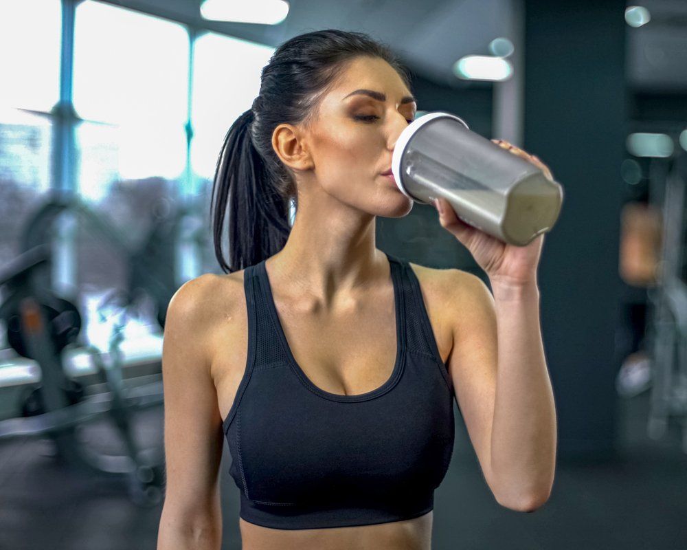 Health Goals — Woman Drinking Smoothie in South Zanesville, OH