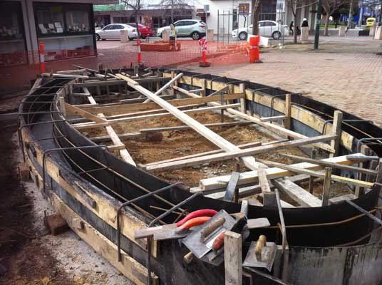 preparing construction