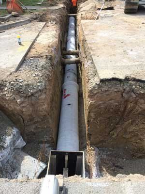 white pipe