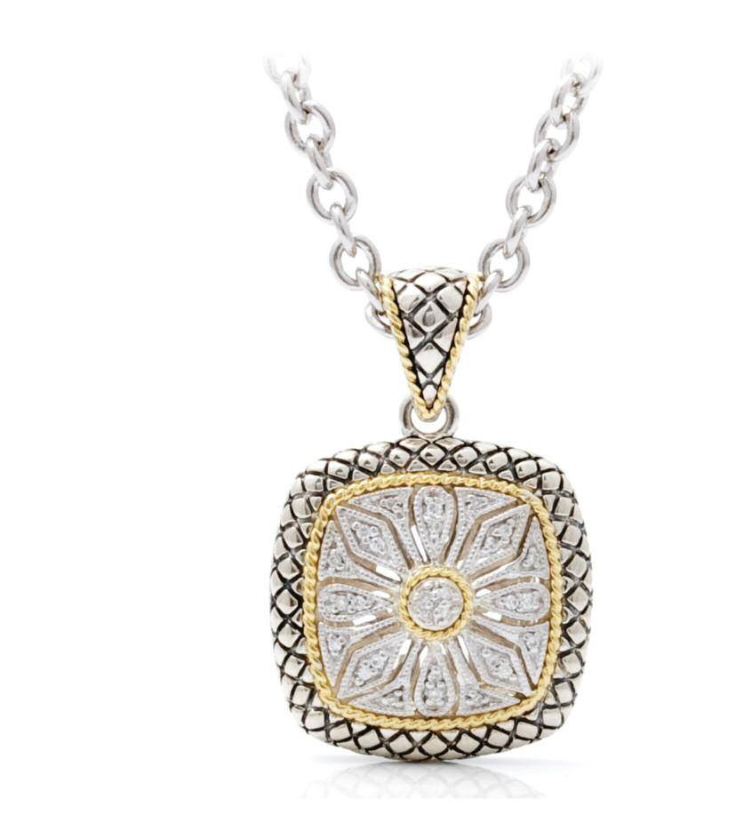 pendent with flower