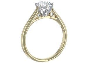 Golden Rings — Gold Diamond Mount in Warren, OH