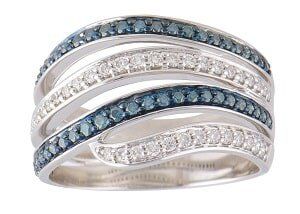 Sterling Silver — 14k White Gold Ring in Warren, OH