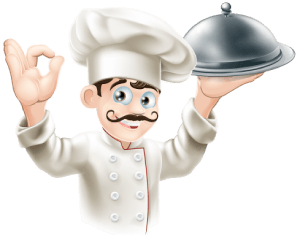 waiter clipart