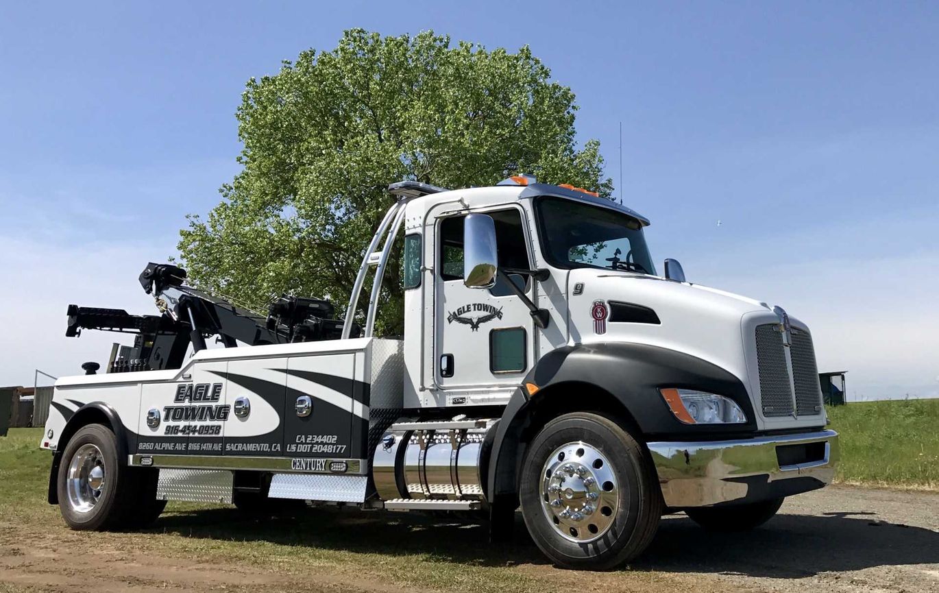 Truck In Front Of Tree — Lockouts in Sacramento, CA