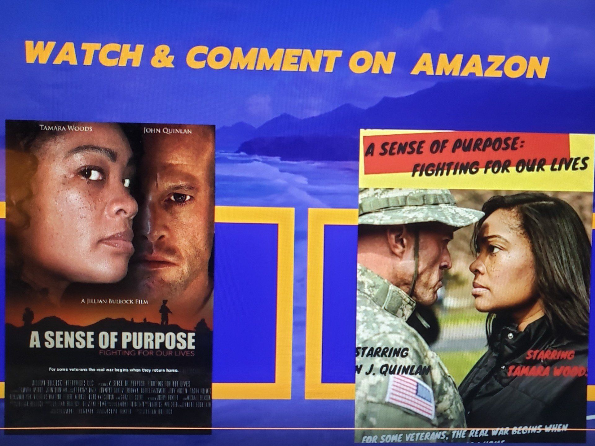 A Sense of Purpose Fighting For Our Lives Starring Actor John J. Quinlan #JohnQuinlan #JohnJQuinlan