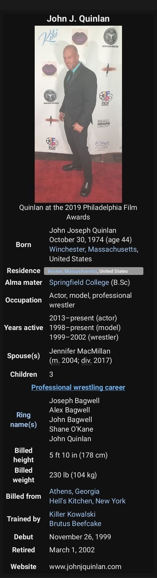 John J. Quinlan (2019) #JohnJQuinlan