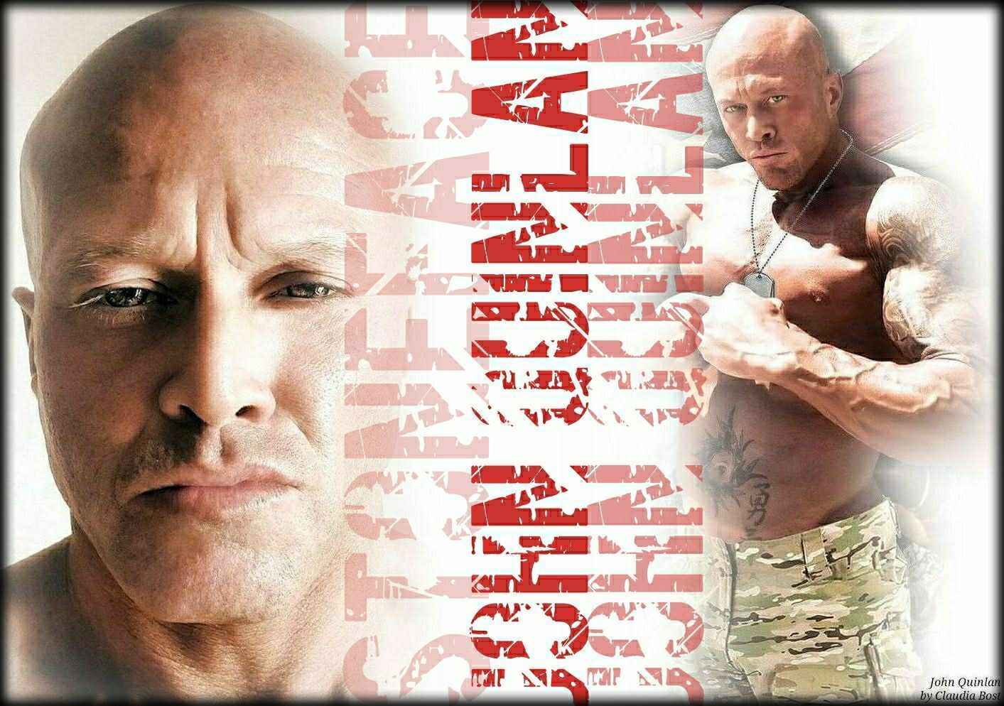 Actor John J. Quinlan aka Stoneface Poster by Xman #JohnQuinlan #JohnJQuinlan