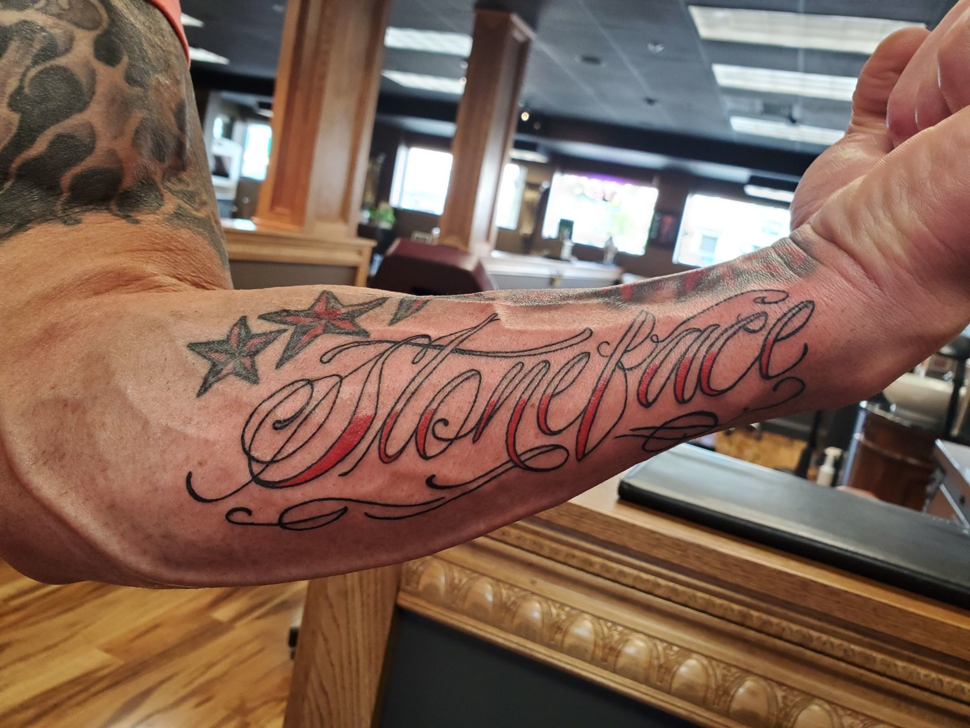 Actor John J. Quinlan aka Stoneface Tattoo #JohnJQuinlan