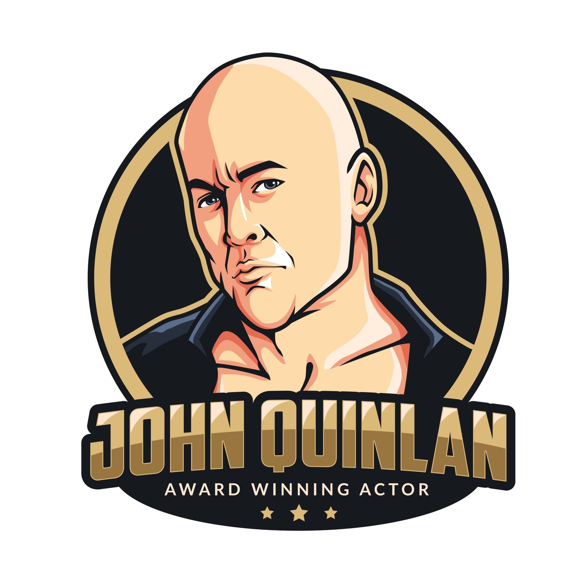 Award Winning Actor John J. Quinlan Logo