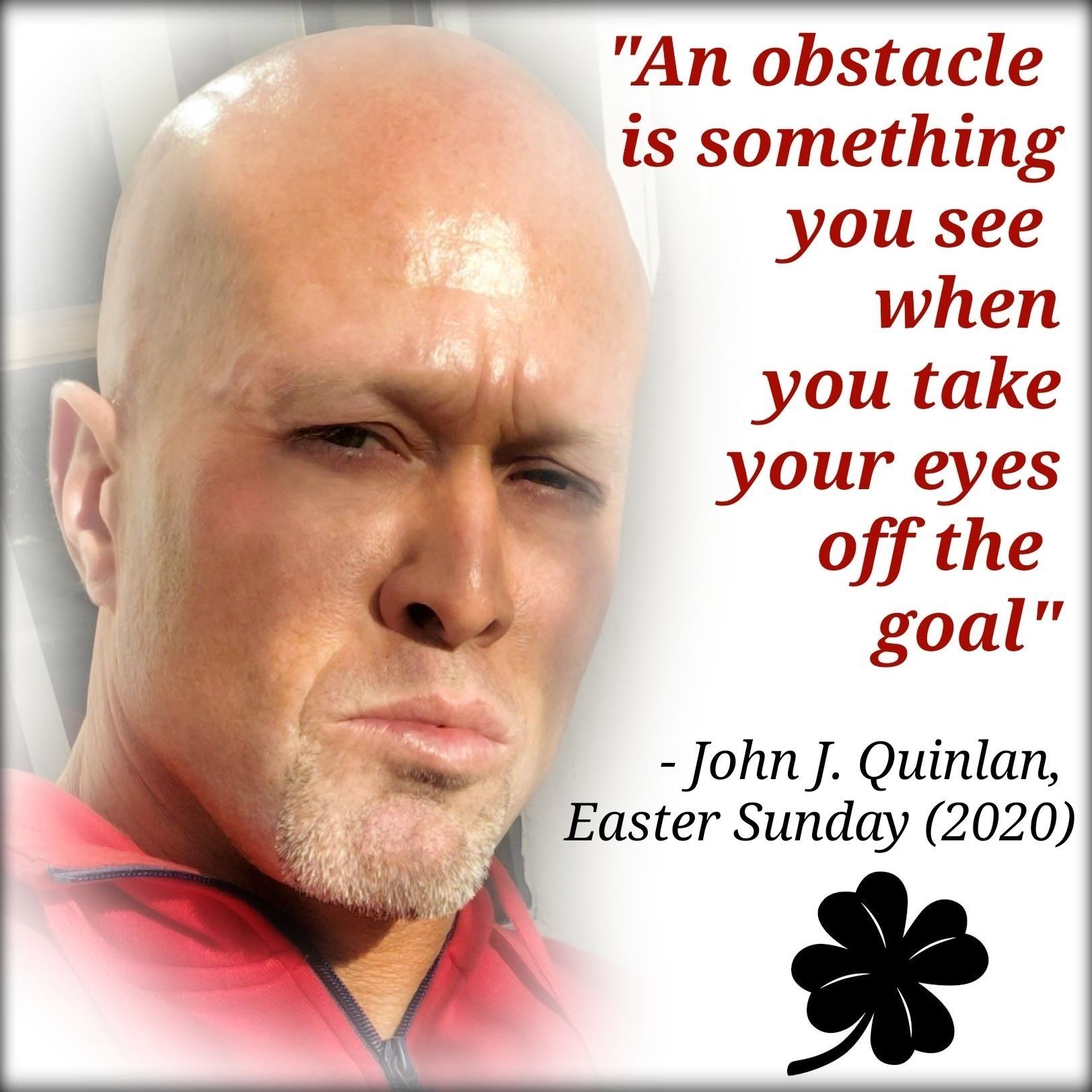 John J. Quinlan Easter Sunday 2020 Quote Poster #JohnQuinlan #JohnJQuinlan