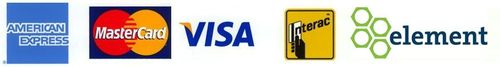 We Accept Cash, Credit Cards and Element Fleet Card!
