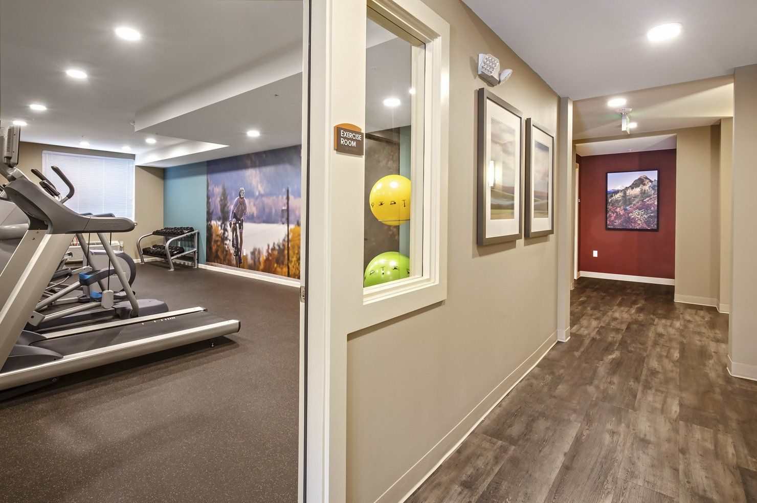 fitness center