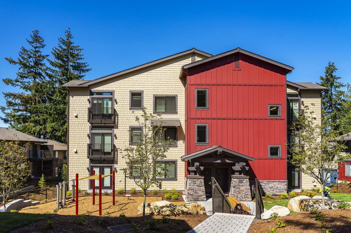 Apartment exterior