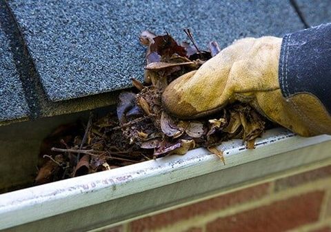 Gutter cleaning services rendered in Fairfax, VA Gutter cleaning services rendered in Fairfax, VA