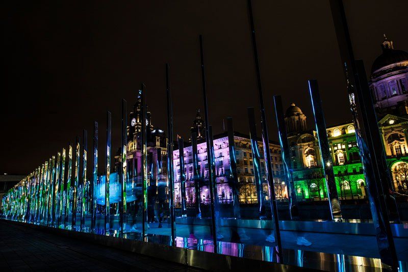Liverpool Docks Night Photography by Frank Clarke of Chorley, Lancashire