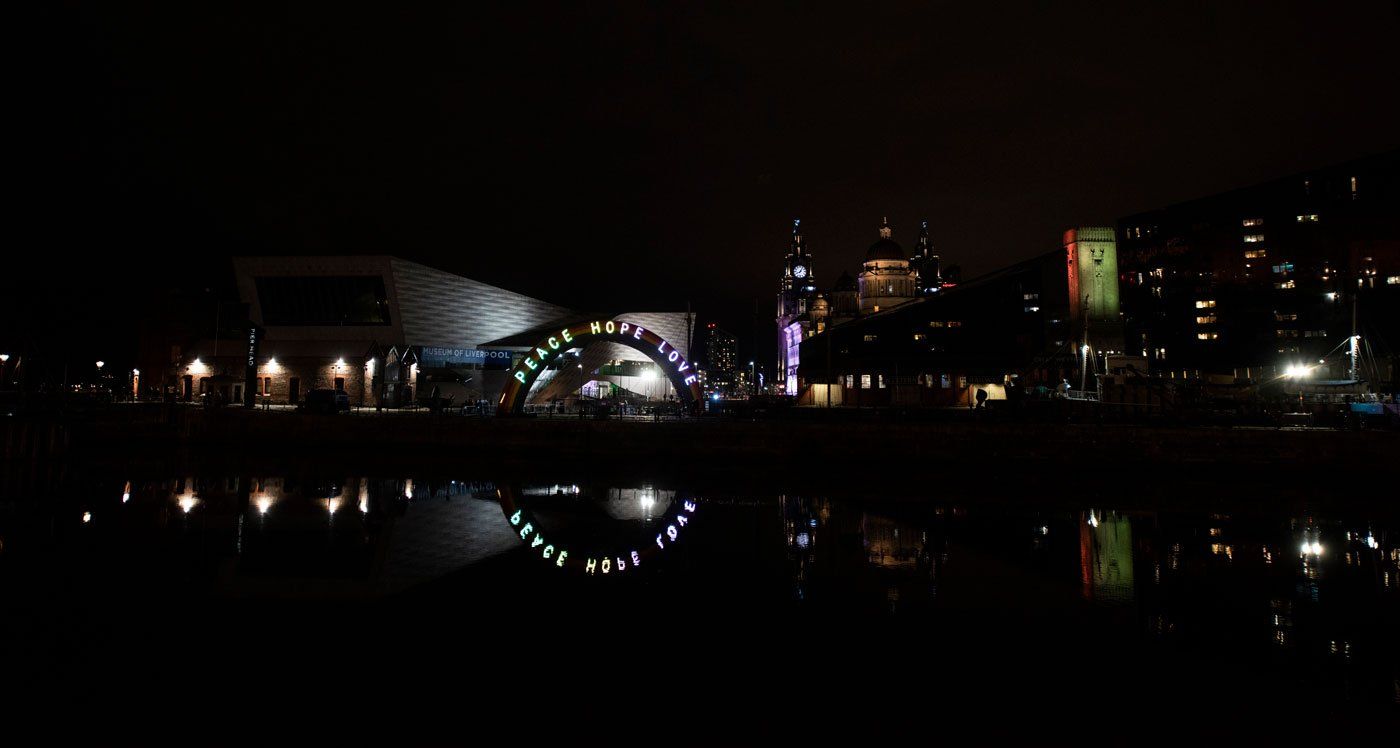 Liverpool Docks Night Photography by Frank Clarke of Chorley, Lancashire